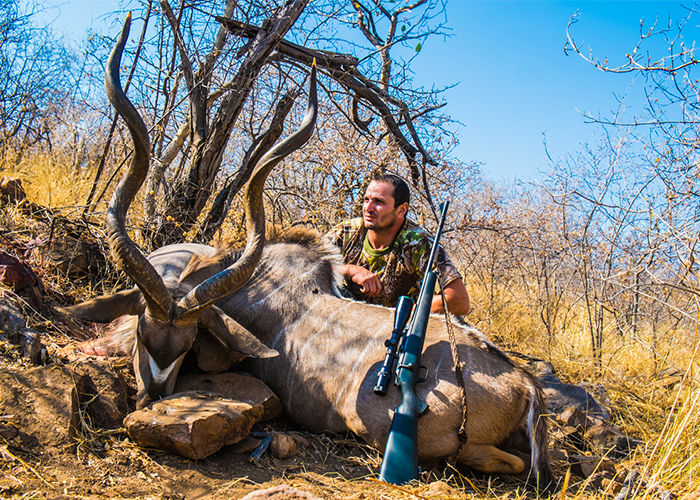Elnur Aliyev hunted in Namibia