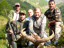 Andrei Degtiarev hunted for East Caucasian Tur