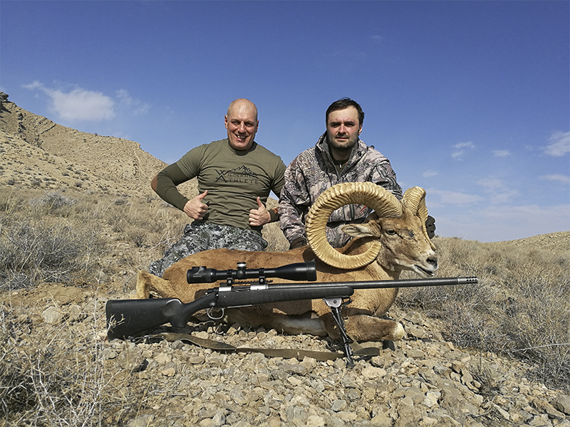Valeriy Eliseev got his Kerman sheep in Iran