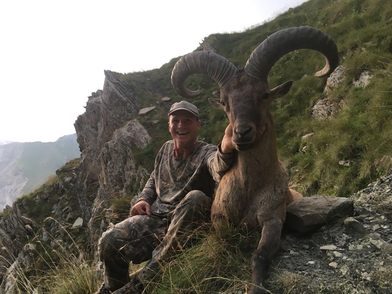 Todd Dunaway hunted for Dagestan Tur