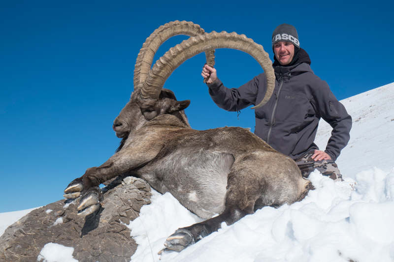 John Houghton shot his Mid Asian Ibex