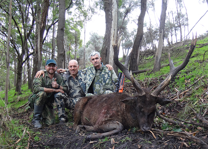 Ali Makhmudov had great hunting trip to Australia