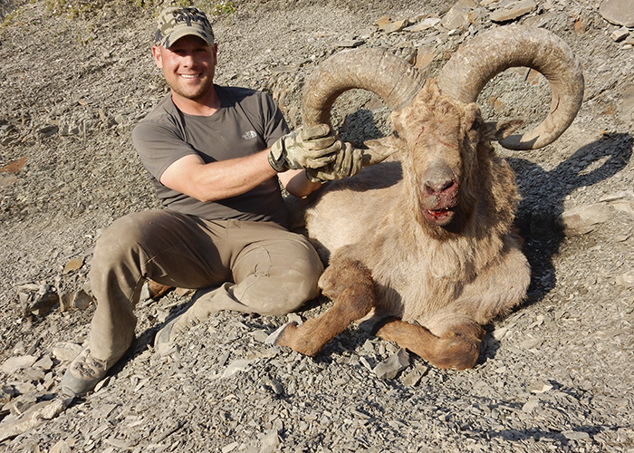 Derek Amadio and his Dagestan Tur of Azerbaijan