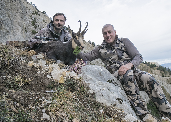 Valeriy Eliseev shot his Chartreuse chamois